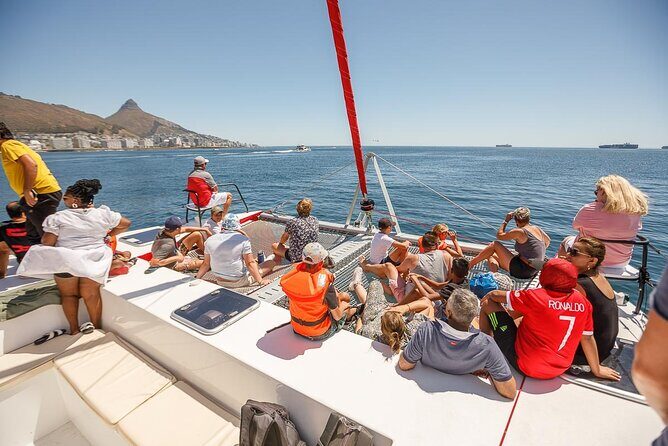 1- Hour Catamaran Cruise Cape Town - Onboard vibe: breeze, soft music, and whether you’ll get a talk