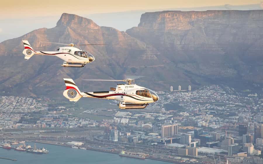 Cape Town: 12-Minute City Scenic Helicopter Tour - Cape Town Helicopters check-in and the 10-minute safety briefing