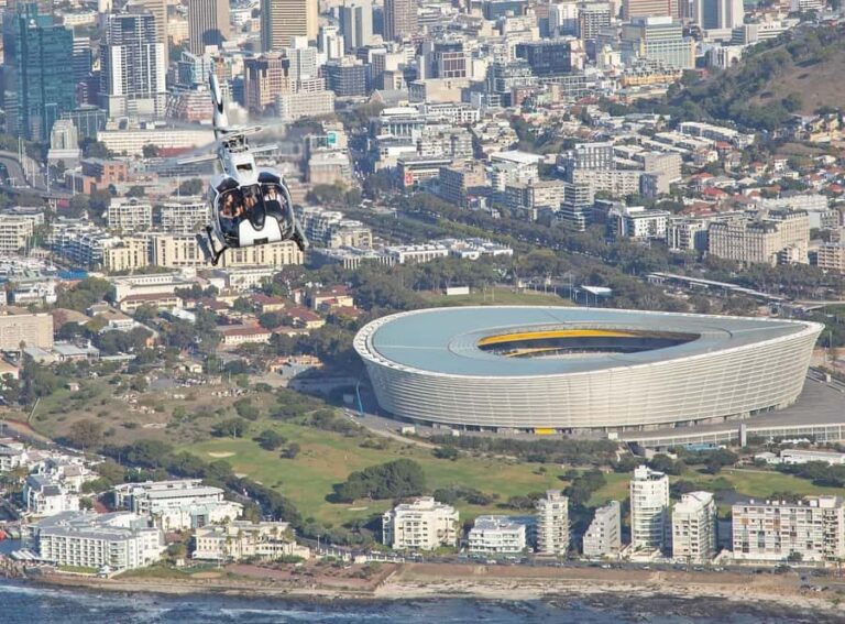 Cape Town: 20-Minute Helicopter Flight and Free Harbour Tour - The helicopter route: Table Mountain to Hout Bay and back