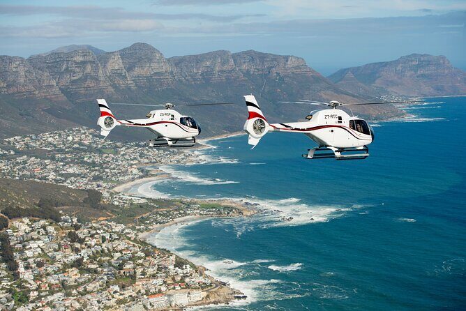 Cape Town: 25min Helicopter Flight with Complimentary Boat Cruise - The 25-minute route that strings together Cape Town’s biggest viewpoints