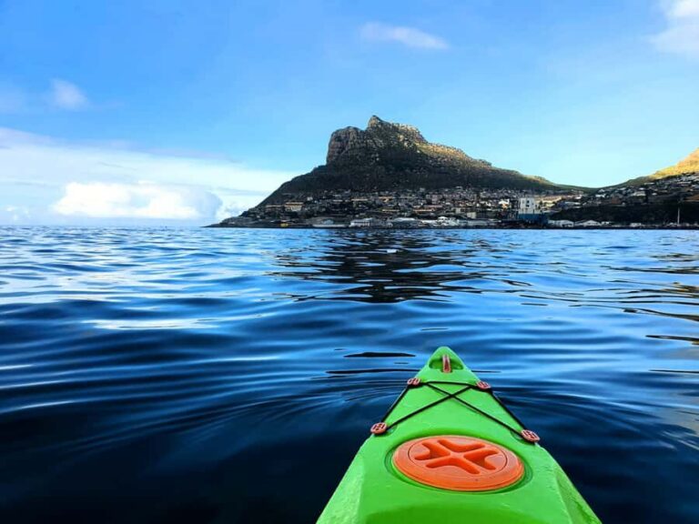 Cape Town: Guided Kayaking in Hout Bay - What happens before you paddle: gear, life jackets, and a real safety focus
