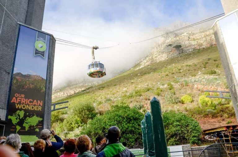 Cape Town: Half Day Table Mountain and Cape Town City Tour - The Table Mountain cable car ride: your view depends on the day