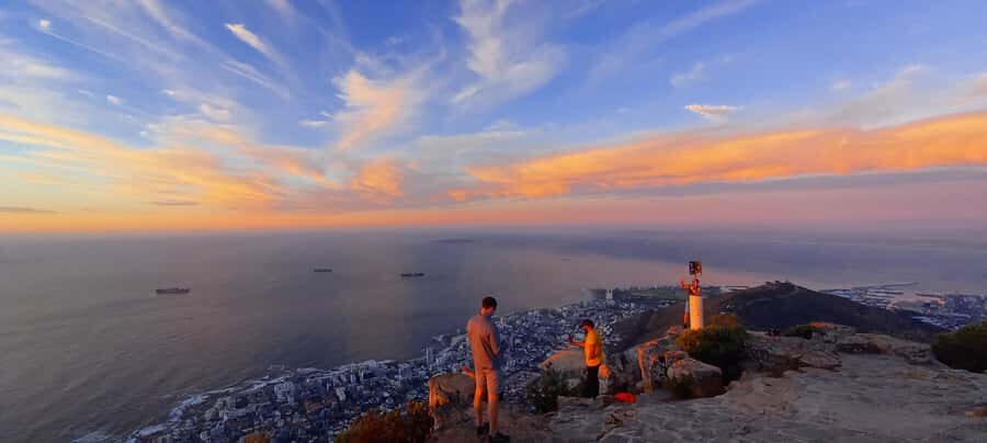 Cape Town: Lion's Head Sunrise with coffee or Sunset Hike - The Summit Moment: 360-Degree Views and That Instagram Rock Photo