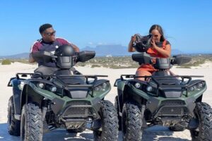 Cape Town Quad Bike and Free Sandboarding - The quad bike session: A safe ride that still lets you feel the dunes