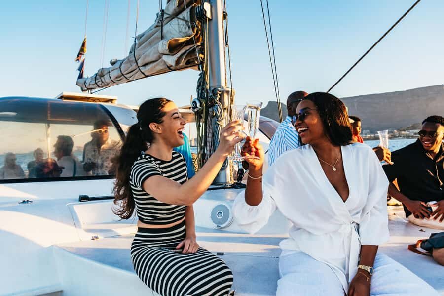 Cape Town: Sunset Catamaran Cruise on Table Bay with Bubbles - Key things to know before you go