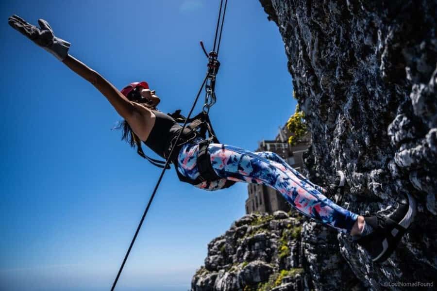 Cape Town: Table Mountain Abseiling Experience - The 112 m abseil: quick, controlled, and very real