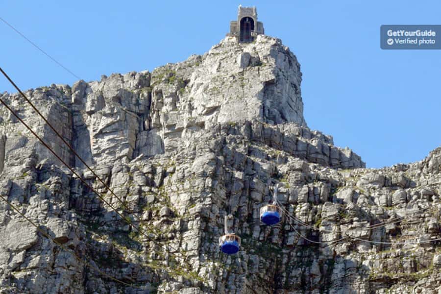 Cape Town: Table Mountain Cable Car, Hop-On Hop-Off Bus Tour - Table Mountain Aerial Cableway: the ride up and the payoff at the summit