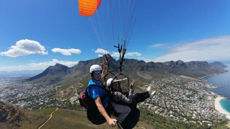 Cape Town: Tandem Paragliding with Instructor - Your briefing and paperwork: why this feels safe