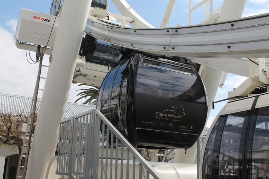 Cape Town: The Cape Wheel Ticket - What you’ll see in 360 degrees: Table Mountain, Robben Island, harbor life, and the Atlantic