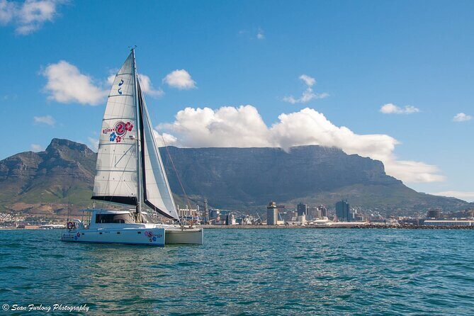 Champagne Cruise (Pre-Sunset) from Cape Town - Golden-hour photo time: Table Mountain and the Atlantic light