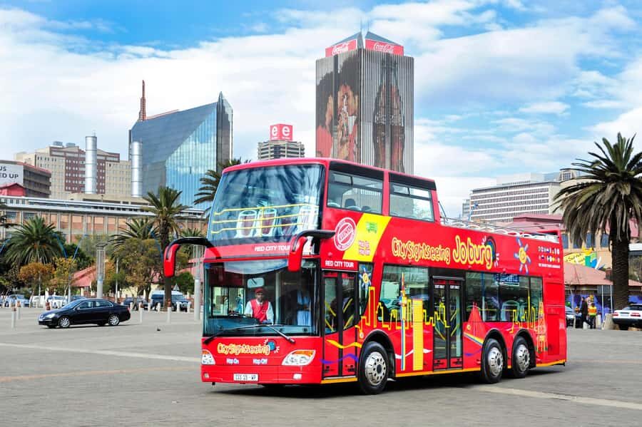 Johannesburg: Hop-On Hop-Off Bus with Optional Soweto Tour - Melrose Arch to the Mining District: riding the major “mood changes”