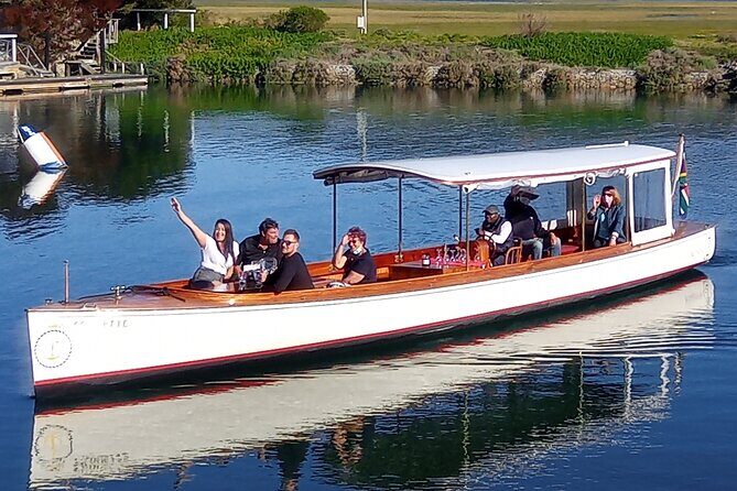 Knysna Boat Cruise aboard Coquette - The captain’s stories: Michael and Dylan make it stick