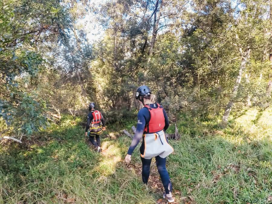 Plettenberg Bay: Canyoning Trip - Base camp setup: gear, harness, and your first nerves check