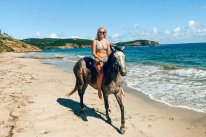 Private Beach Horseback Ride with Sandy Hoofs St. Lucia - Where the ride starts: Sandy Hoofs and what that means for your day