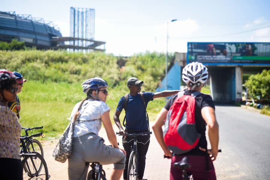 Soweto: Guided Bicycle Tour with Lunch - Vilakazi Street lunch break: kota and a chance to breathe