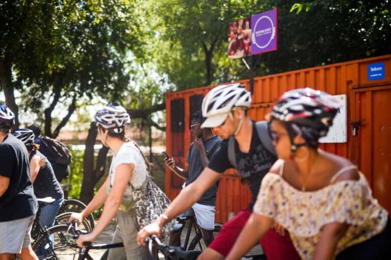 Soweto: Guided Bicycle Tour with Lunch - Vilakazi Espresso to Hector Pietersen Memorial: where the story turns