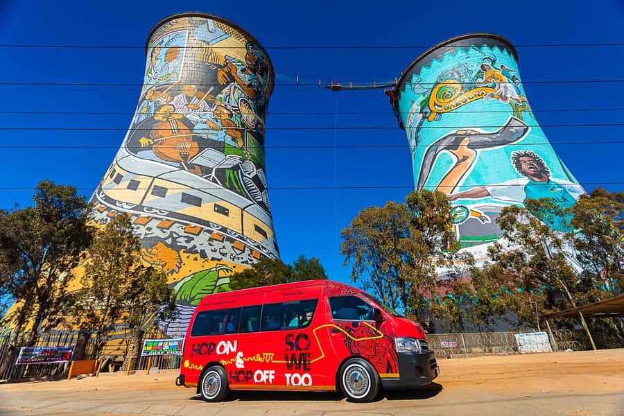 Soweto: Hop-On Hop-Off Bus, City Tour and Apartheid Museum - Hector Pieterson Memorial: moving art, not just a stop