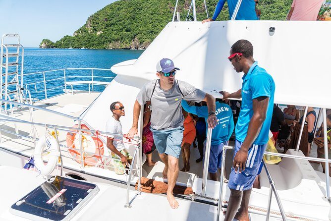 St Lucia Full-Day Catamaran Sightseeing Cruise With Snorkeling - Pickup reality: selected hotels and why confirmation matters