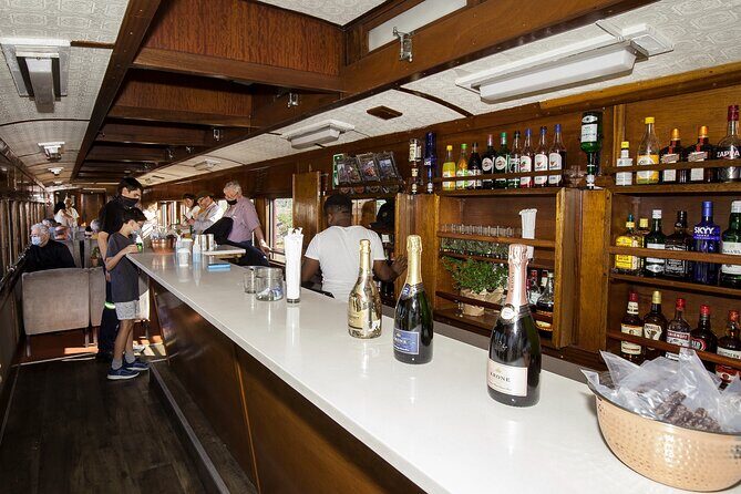 Steam Train to Elgin Railway Market - Train comfort, service, and the seat reality check
