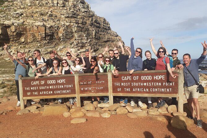 Table Mountain,Cape Point & Penguins Shared Tour, From Cape Town - Boulders Beach penguins: close-range viewing with a boardwalk setup