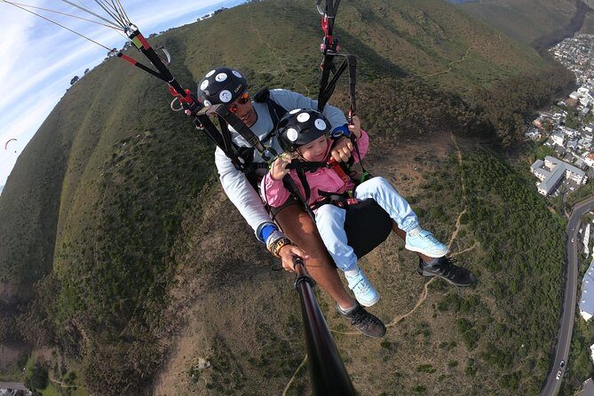 Tandem Paragliding in Cape Town - The Landing: Ocean-Close Touchdown and a Quick Reset