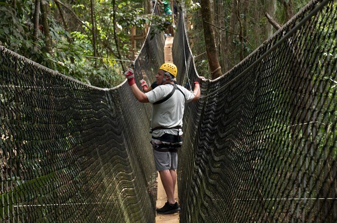 Treetop Adventure Park Canopy Tour - Drinks, food, and staying comfortable between flights
