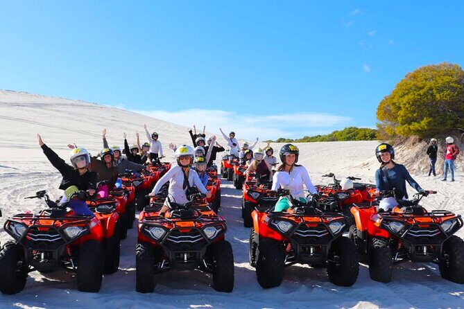 WILDX Atlantis QUAD BIKE ADVENTURE + PHOTO OPS CAPE TOWN - The ride schedule: 50 minutes on guided quads